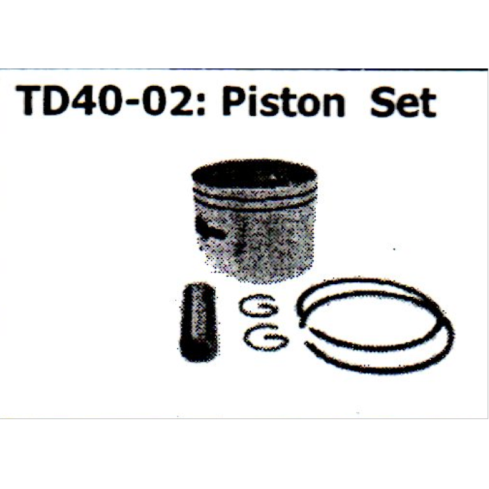 Brush Cutter Spare Parts For Kawasaki Replacement TD40 Piston set