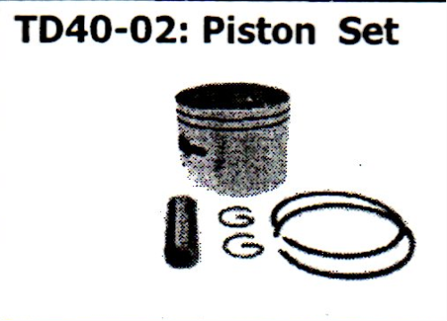 Brush Cutter Spare Parts For Kawasaki Replacement TD40 Piston set
