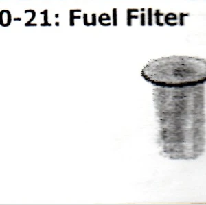 Brush Cutter Spare Parts For Kawasaki Replacement TD40 Fuel filter