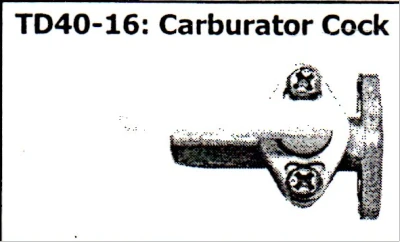 Brush Cutter Spare Parts For Kawasaki Replacement TD40 Carburator cock