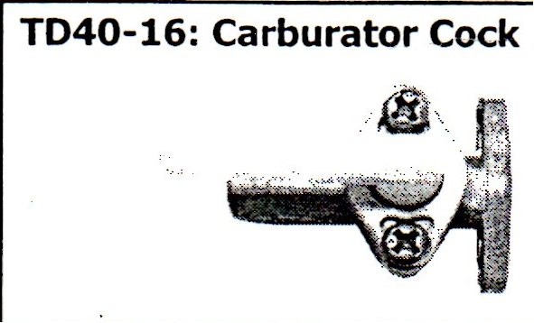 Brush Cutter Spare Parts For Kawasaki Replacement TD40 Carburator cock