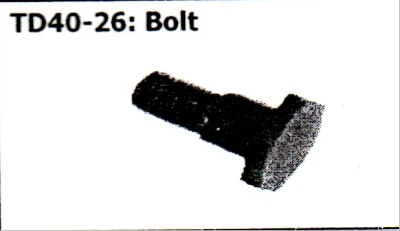 Brush Cutter Spare Parts For Kawasaki Replacement TD40 Bolt