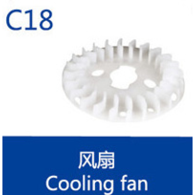 Small 4 Stroke Engine Spare Parts For Honda Model Replacement GX160 Cooling fan for generator