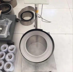 Gr7 titanium alloy strip with astmb265 used for electroytics plating