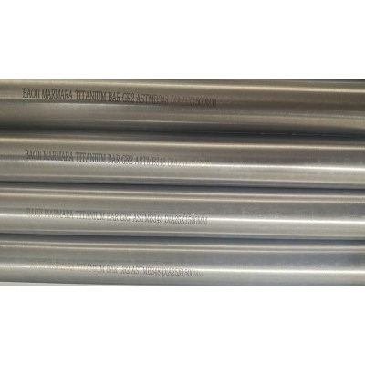 Pure grade 2 titanium bar with polished surface in stock for sale used in anti-corrosion