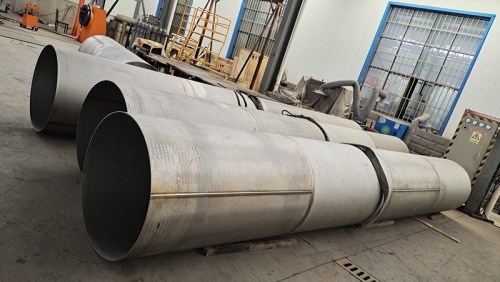 Gr1 titanium welded pipe with 100% X-ray inspection in reliable performance