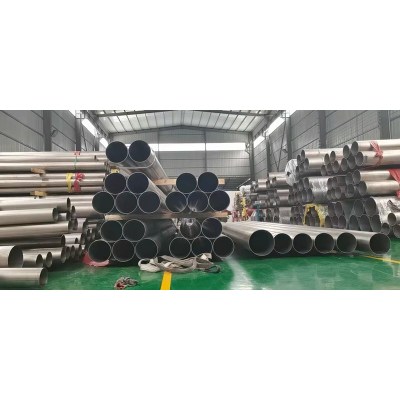 Big od size titanium welded tubes with high corrosion resistance for chemical Industry
