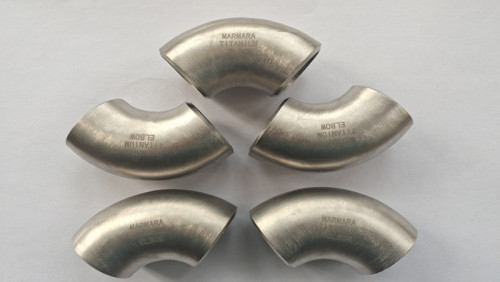 Gr2 titanium tube fittings elbow with  90 degree & 180 degree