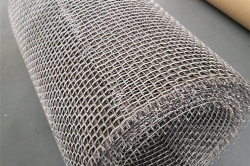 Titanium mesh plate with hole size 12.5x4.5 used for making titanium anode