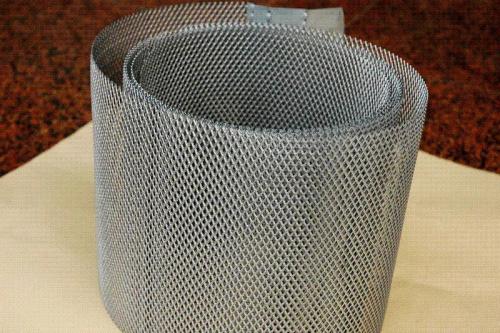 Titanium mesh plate with hole size 12.5x4.5 used for making titanium anode