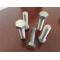 High hardness gr5 titanium bolts with precision handling  in stock for sale