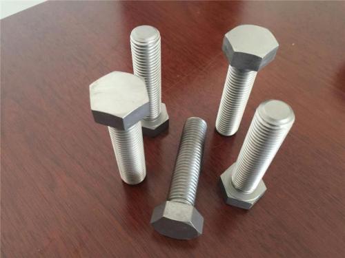 High hardness gr5 titanium bolts with precision handling  in stock for sale