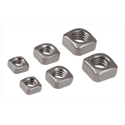 Titanium nuts with machined process