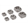 Titanium nuts with machined process