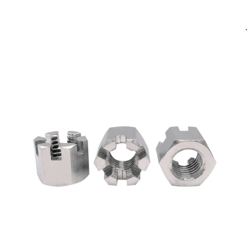 Titanium nuts with machined process