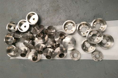 Gr2 titanium cnc parts with precision handling and dimensions