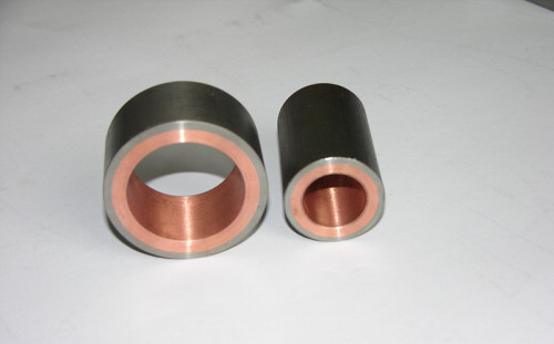 Corrosion resistant titanium clad copper pipe used in marine industry