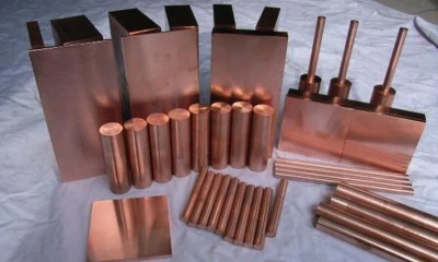 Wcu20 parts copper tungsten alloy properties with high strength used in electro machining electrodes