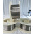 Niobium wire looks like steel &off-white luster for jewelry making