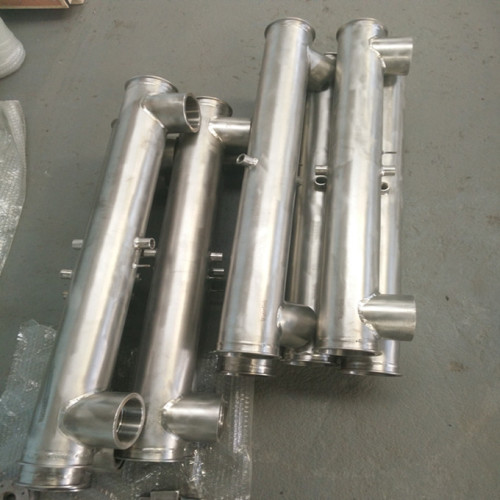 Titanium pipe fitting with custmized usded for industry field