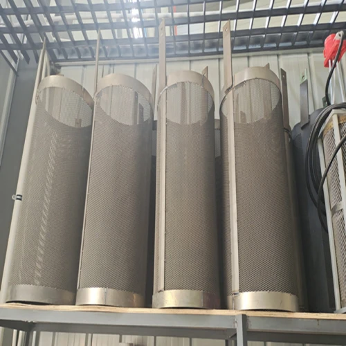 Gr2 titanium baskets electroplating for with customized size