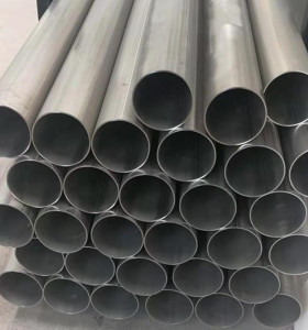 Gr7 titanium tube welding with astmb862 standard for corrosive fluid transmission pipeline system