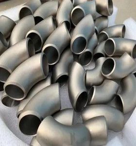 Gr2 titanium tube fittings elbow with  90 degree & 180 degree