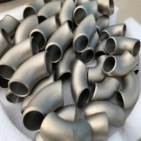 Gr2 titanium tube fittings elbow with  90 degree & 180 degree