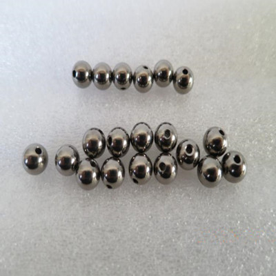 Grade2 machined titanium parts titanium ball friendly to boby health for titanium ball bracelet making
