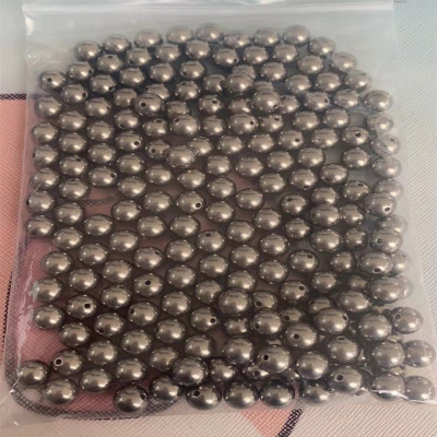 Grade2 machined titanium parts titanium ball friendly to boby health for titanium ball bracelet making