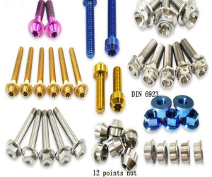 Small size Gr5 DIN7985 M3 titanium bolt tested qualified and send to customer for aerospace applications