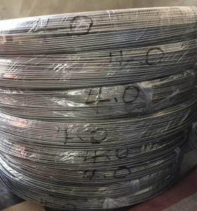 Hyperelastic beta titanium wires in produce glass frame application