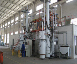 What are the stages of the titanium ingot casting process