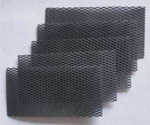 Ruthenium iridium titanium anode for descaling and sterilization of circulating water in power plants