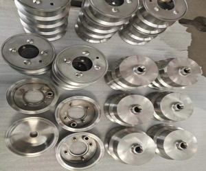 Send titanium machined parts （2）