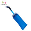 BPA Free TPU Trail Running Marathon Triathlon Water Bottle Soft Flask with Straw