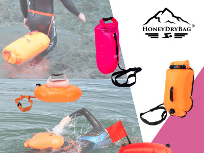 Triathlete’s Secret Weapon: This Swim Buoy Saves Lives AND Stores Your Phone & Keys