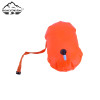 Rounded Rectangle PVC Open Water Swim Buoy, Tow Float for Triathlon