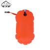 Rounded Rectangle PVC Open Water Swim Buoy, Tow Float for Triathlon