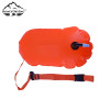 Rounded Rectangle PVC Open Water Swim Buoy, Tow Float for Triathlon