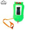 Customizable Safety PVC Swim Buoy with Clear Phone Window for Open Water Swimming