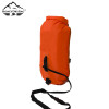 Customizable Open Water Swim Buoy with Detachable Shoulder Straps and Whistle