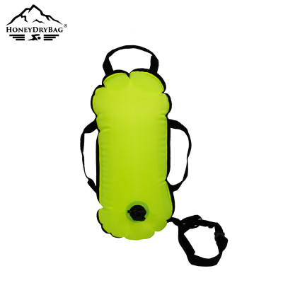 Tri-handle 18L Open Water Nylon Tow Float Swim Buoy with Three Webbing Handle