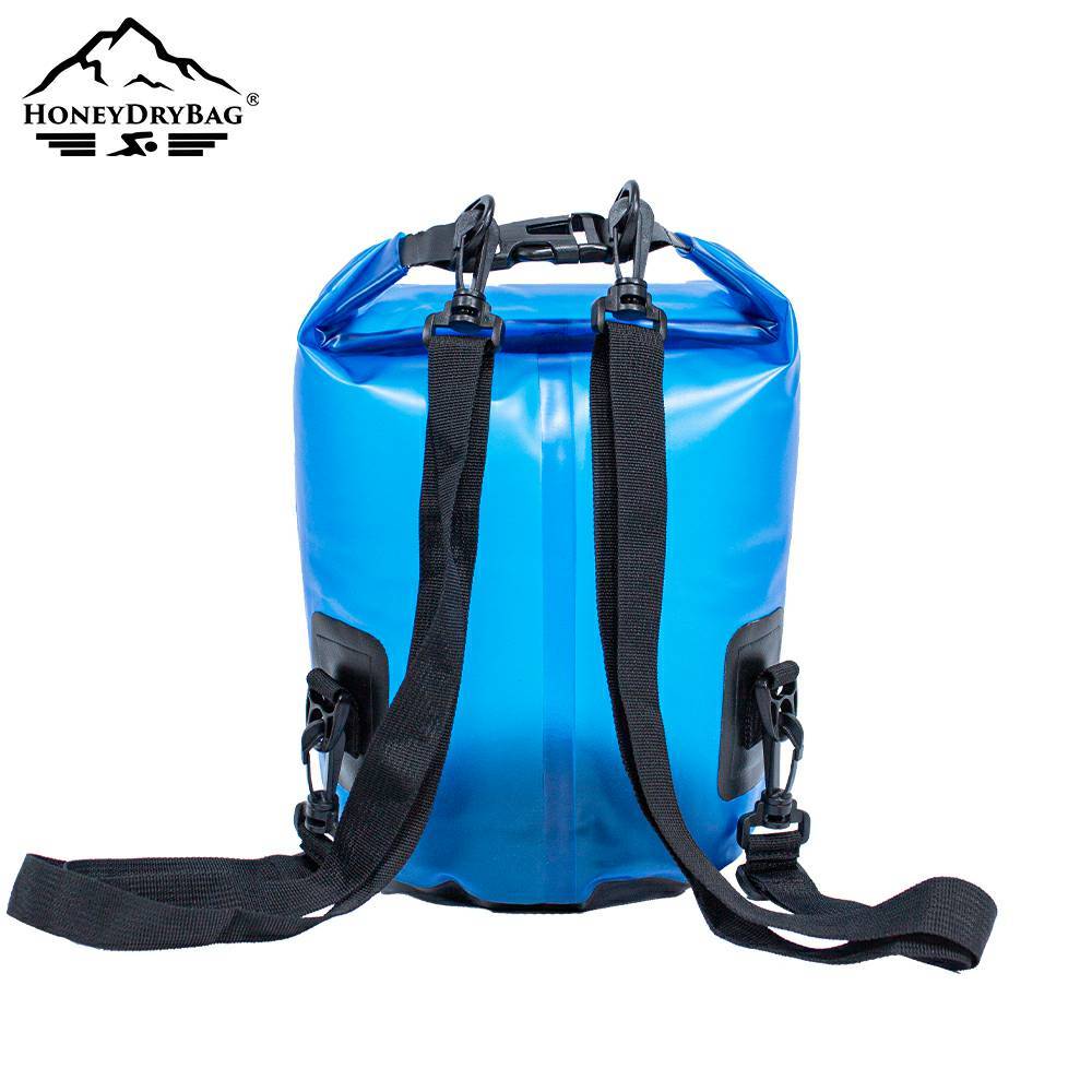 The detachable straps provide extra methods to carry the dry bag.