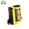 Tarpaulin Roll-top Waterproof Backpack with Bungee Cord for Camping Traveling