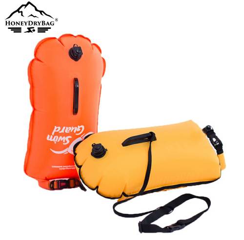 Open Water Swim Buoy | Inflatable Dry Bag for Safe Swimming