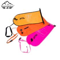 Safety Swim Buoy – 20L High Visibility Orange Tow Float for Open Water Swimming