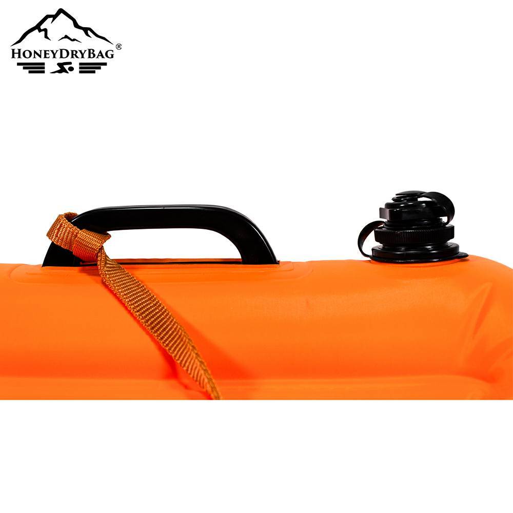 With the double-layer valve which prevents air leakage, the buoy is easy to be inflated and deflated.