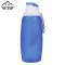 Silicone Collapsible Water Bottle with Clip and Carabiner