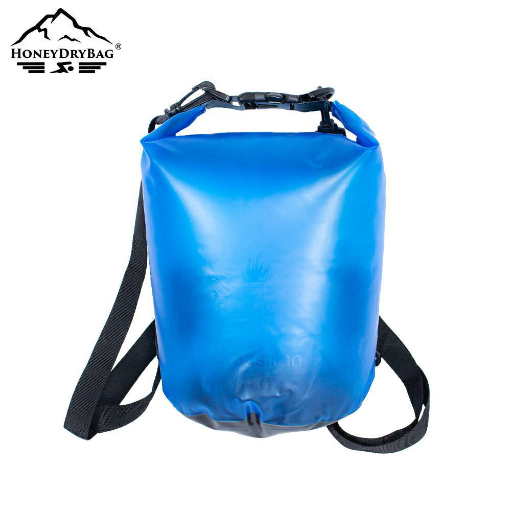 A classical waterproof dry bag made of tinted PVC, manufactured and supplied by HoneyDryBag